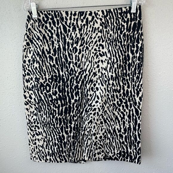 Talbots Animal Print Skirt Size 6 - Picture 1 of 5